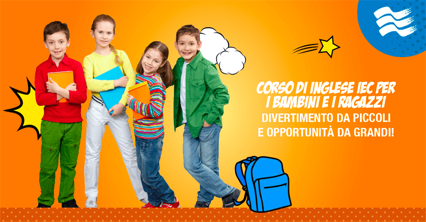 corso di inglese iec per bambini e ragazzi