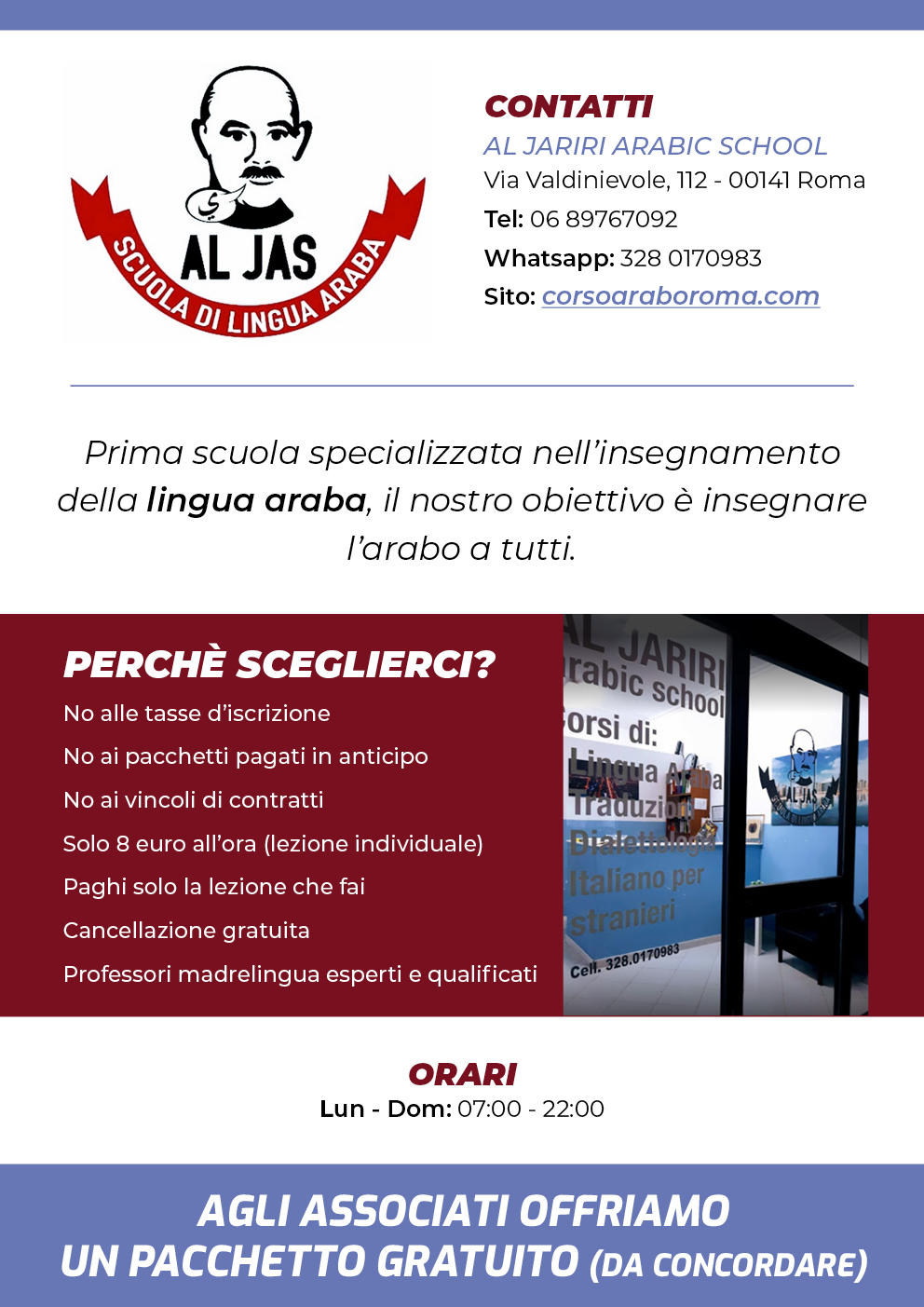 Locandina Al Jariri Arabic School