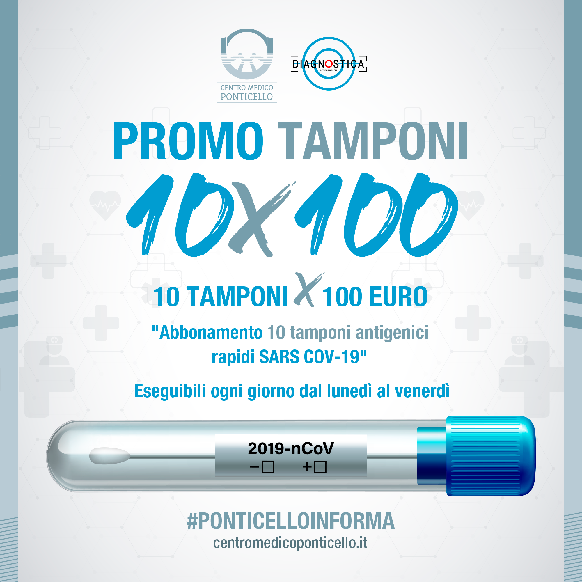 promo tamponi covid 10x100