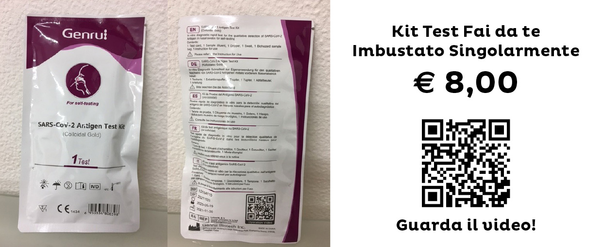 MV031 Tamponi nasali rapidi PCL per privati e aziende