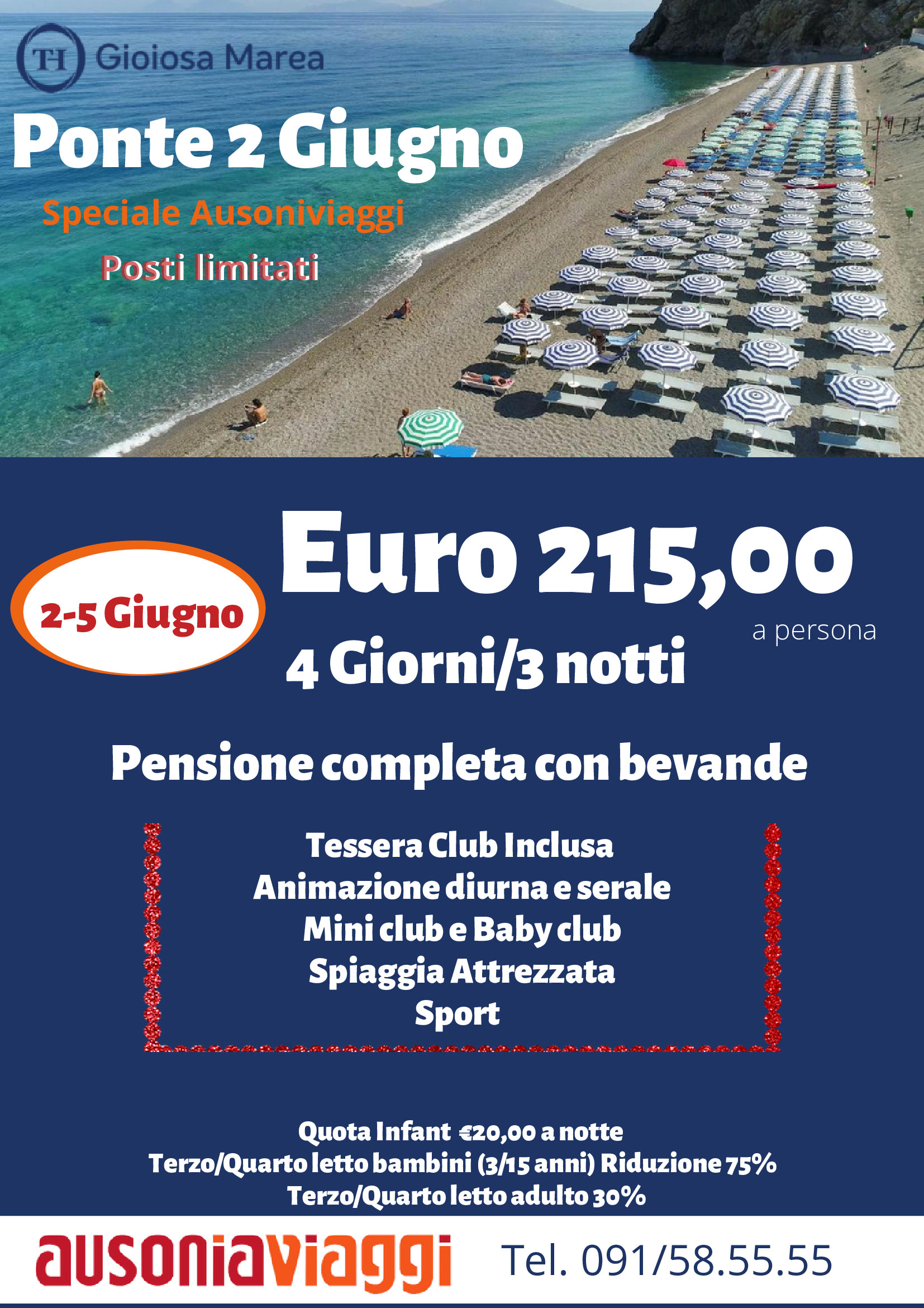 volantino ponte 2 giugno ausoniviaggi