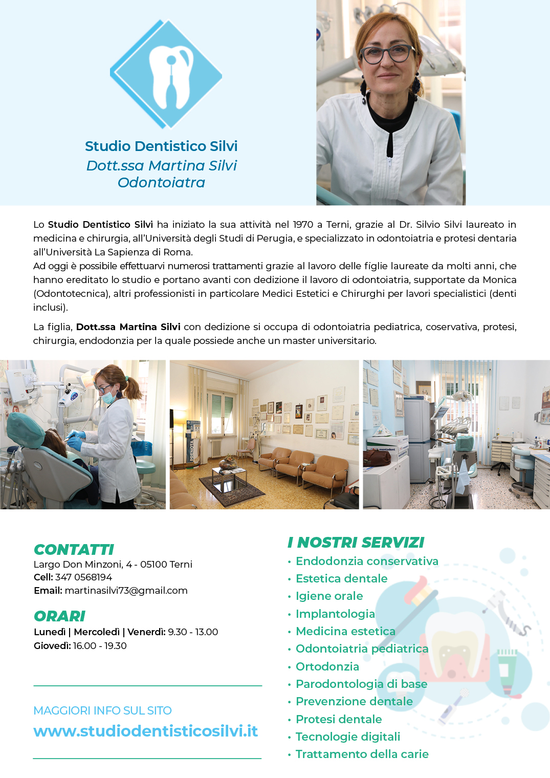 Locandina Studio Dentistico Dr.ssa Martina Silvi