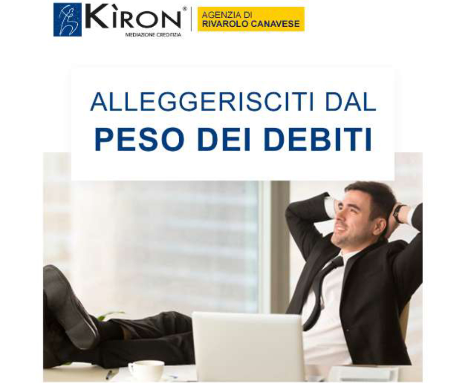 alleggerisciti dal peso dei debiti