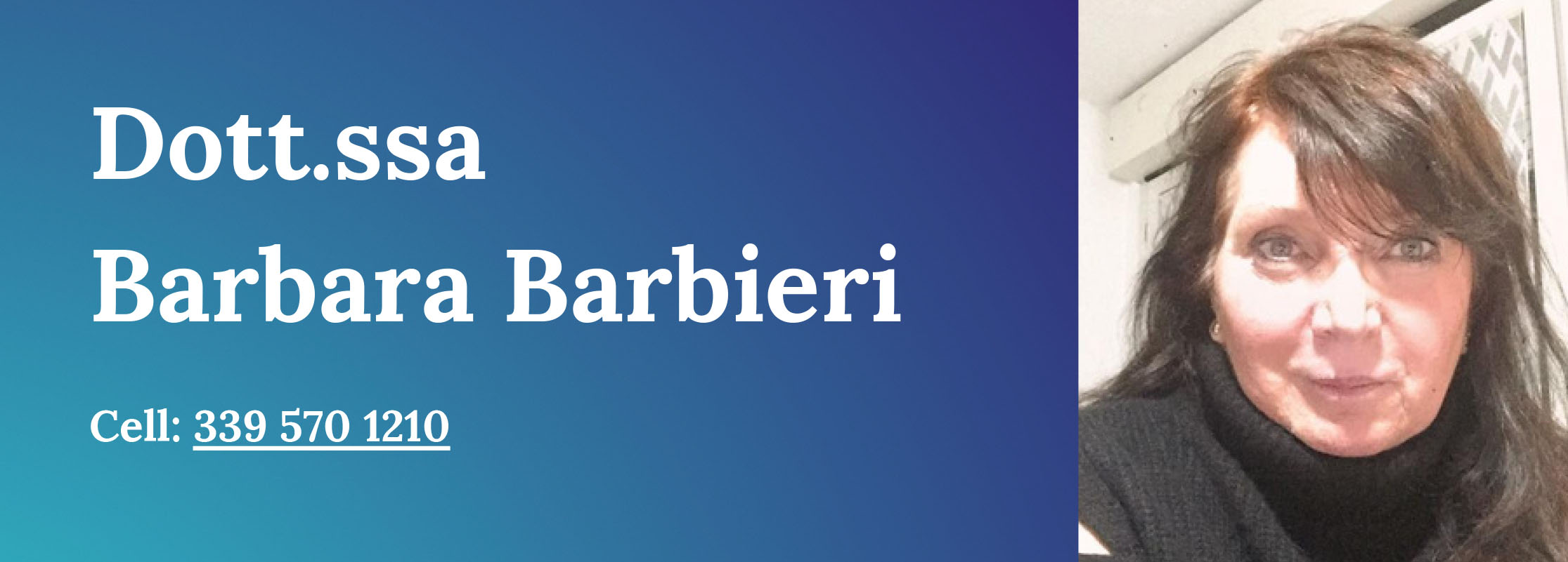 Dott.ssa Barbara Barbieri