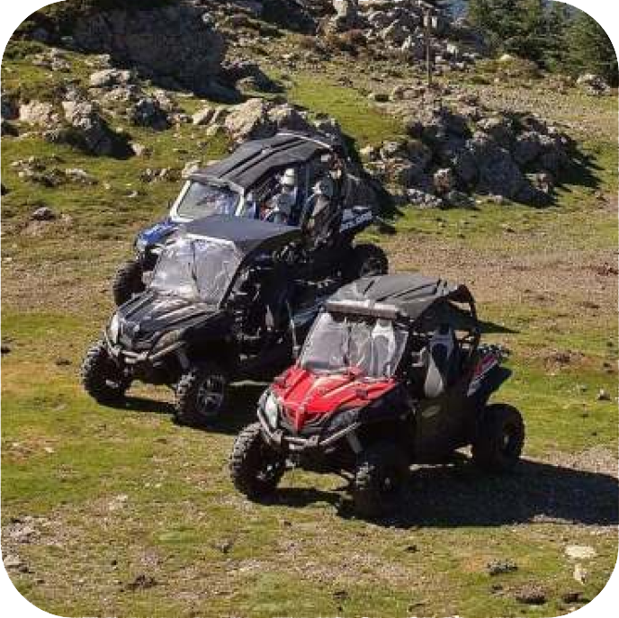 Escursione guidata in Buggy Polaris 800 RZR 2 posti ad Aritzo