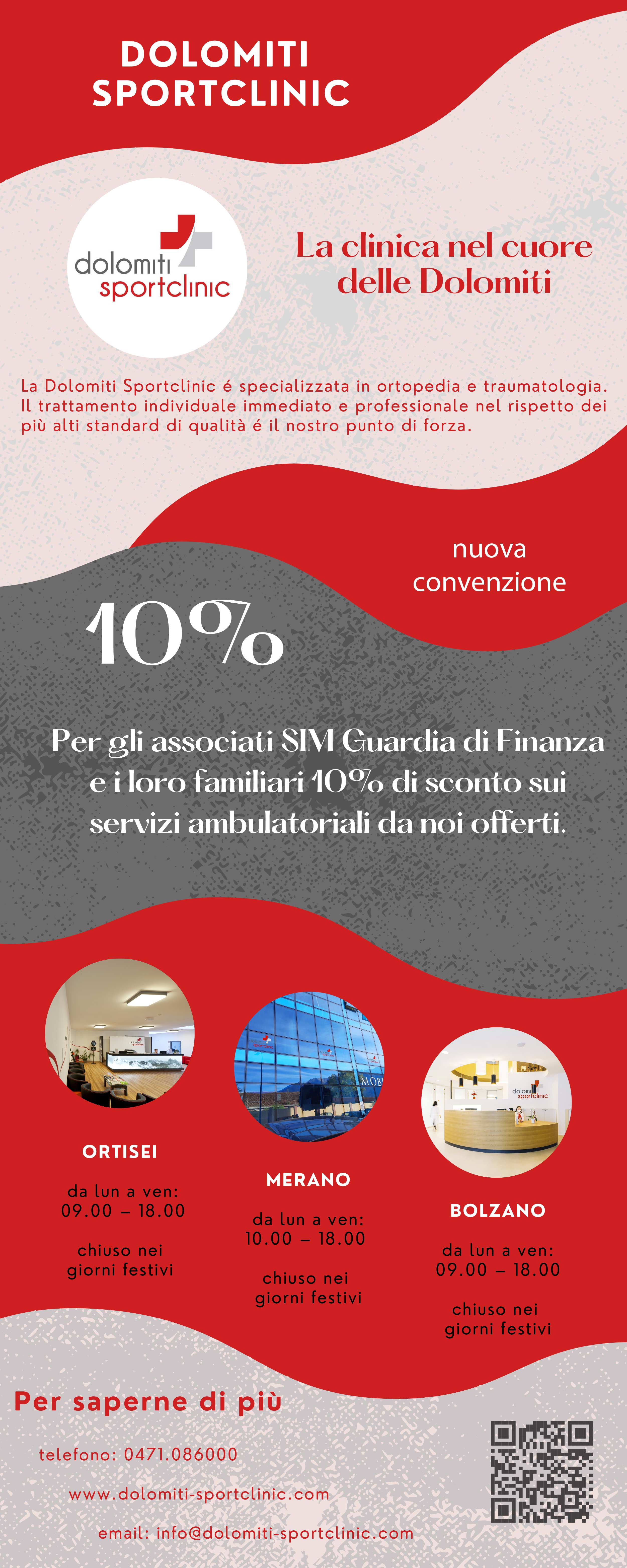 Locandina Dolomiti Clinic