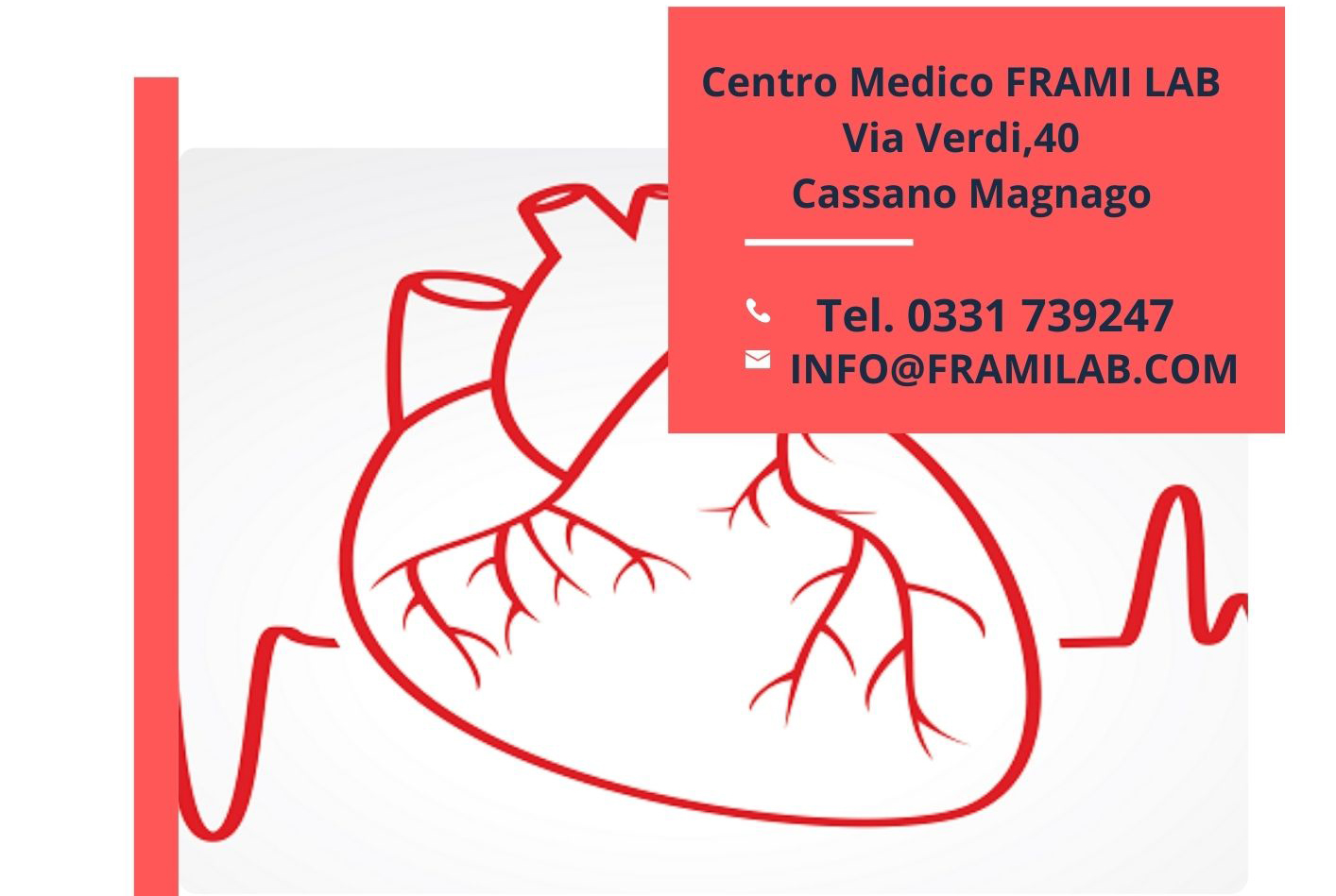 via verdi 40 cassano magnago tel 0331 73 92 47 infoframilab.com