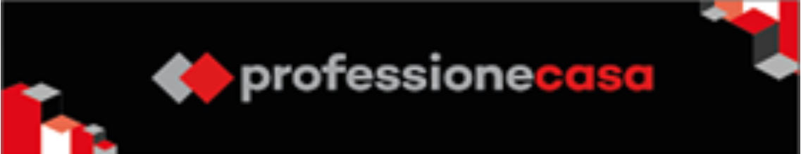 logo Professione Casa con sfondo nero