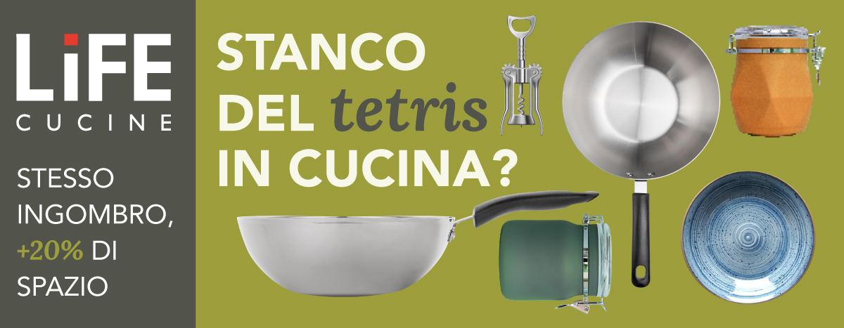 Stanco del Tetris in cucina?