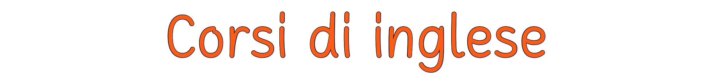 Corsi di inglese