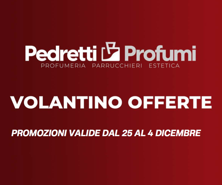 Offerte valide dal dal 25 Novembre al 4 Dicembre