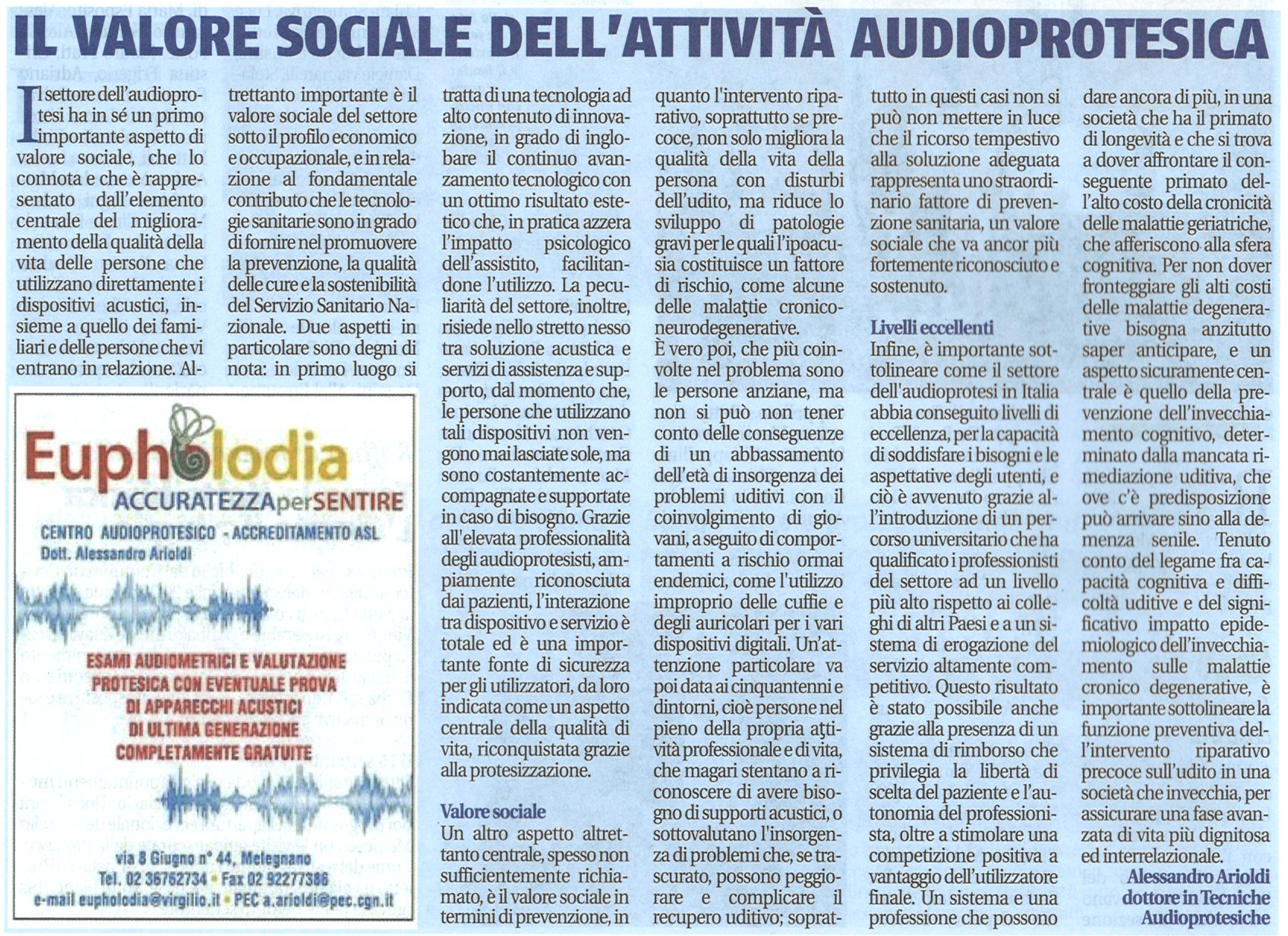 articolo giornale