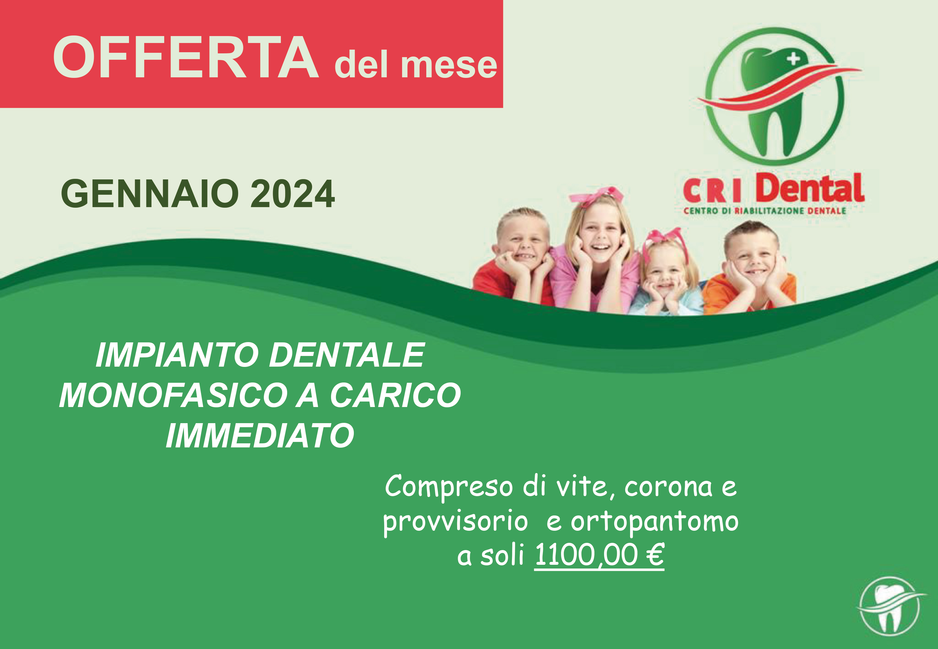 immagine Promo Novembre 2023 - Cri Dental