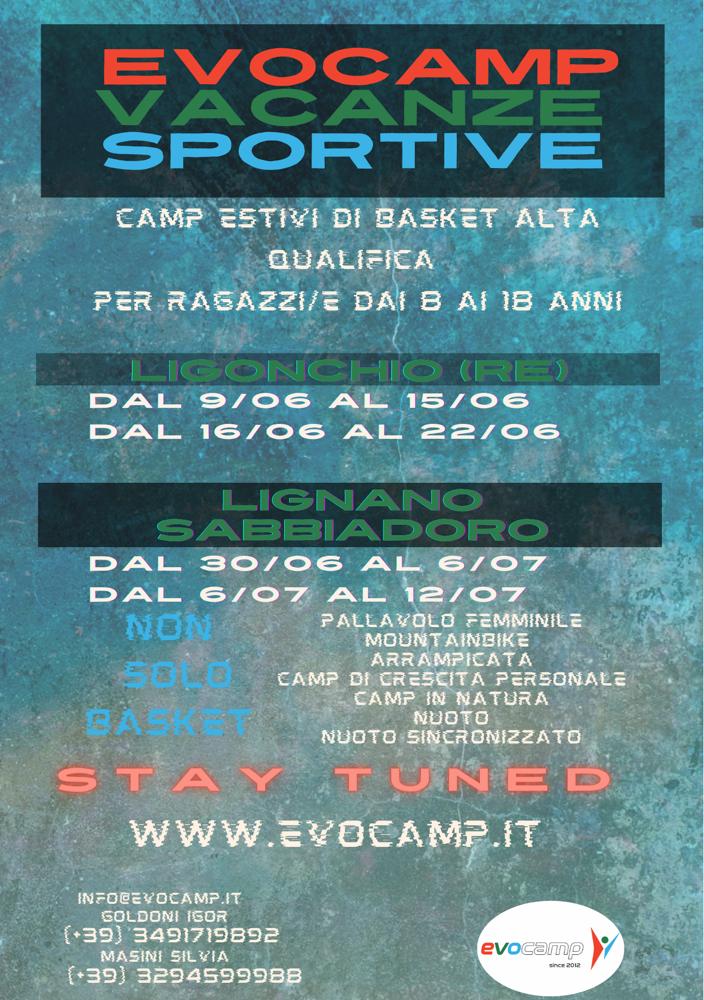 locandina date vacanze sportive