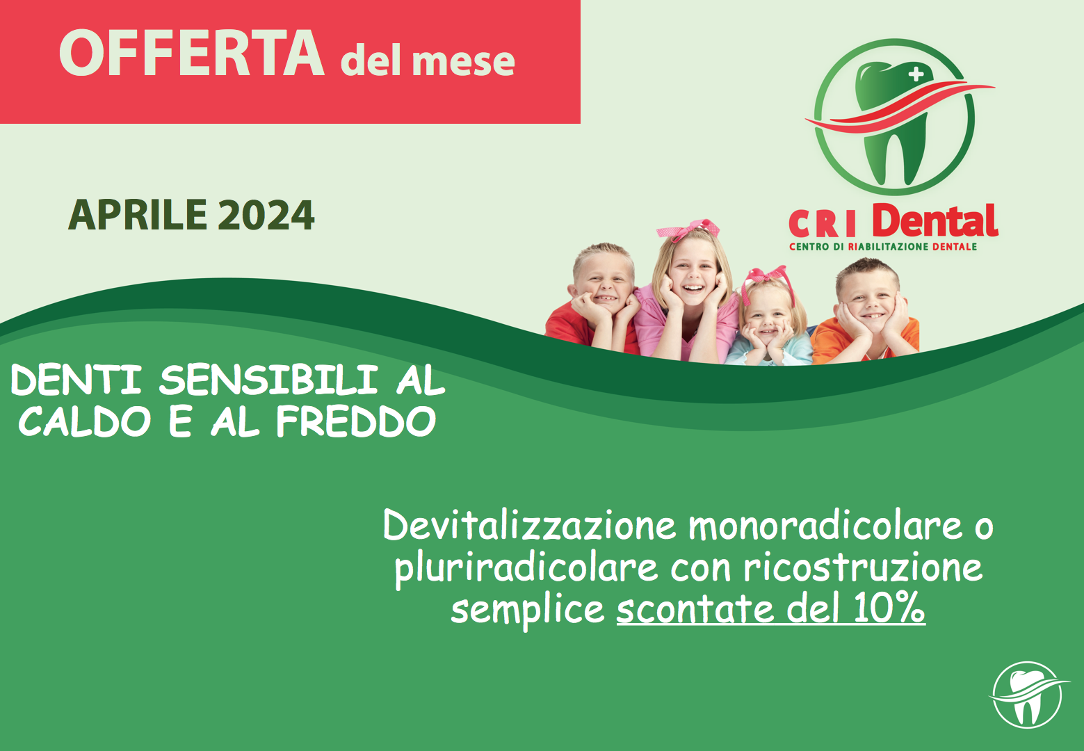 immagine Promo Aprile 2024 - Cri Dental