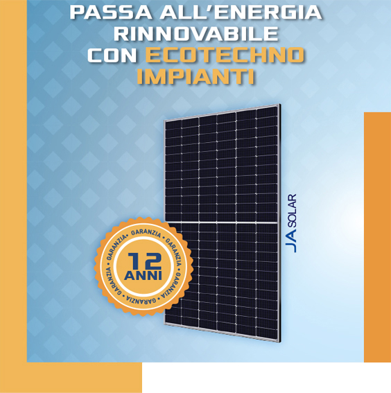 Passa all'energia rinnovabile con Ecotechno Impianti