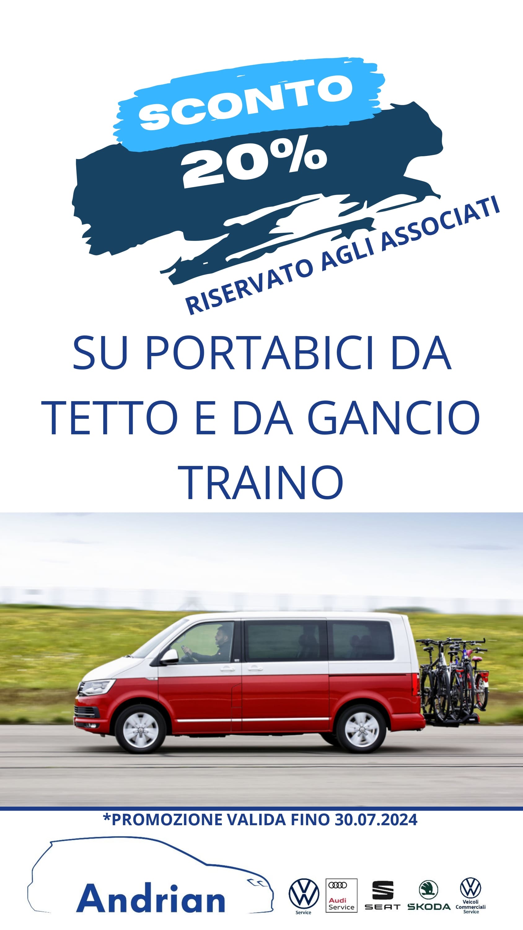 Per gli associati 20% di sconto