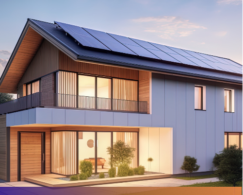 Casa Efficiente e Moderna con Impianto Fotovoltaico