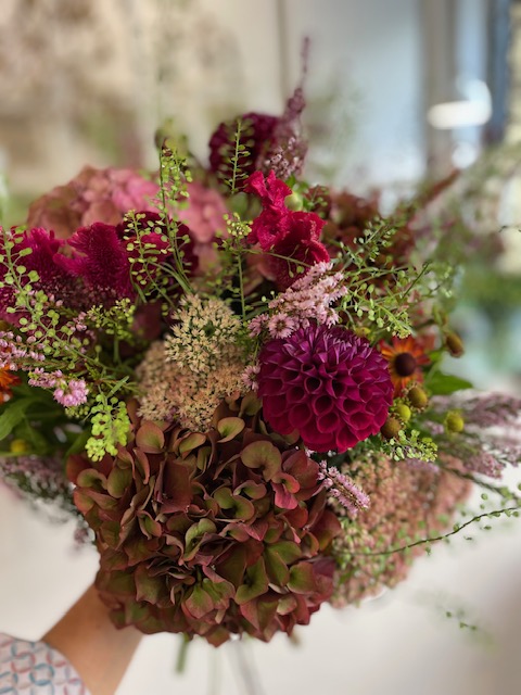 foto bouquet fiori autunnali