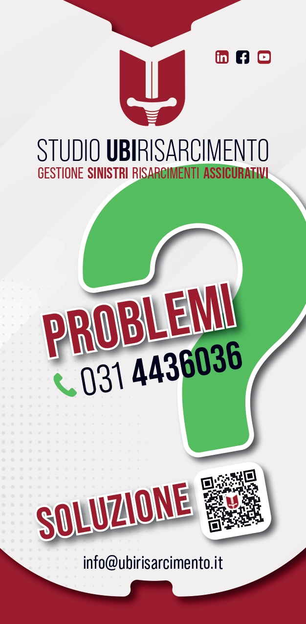Per problemi chiamare 031 4436036, per trovare una soluzione scansionare qr code