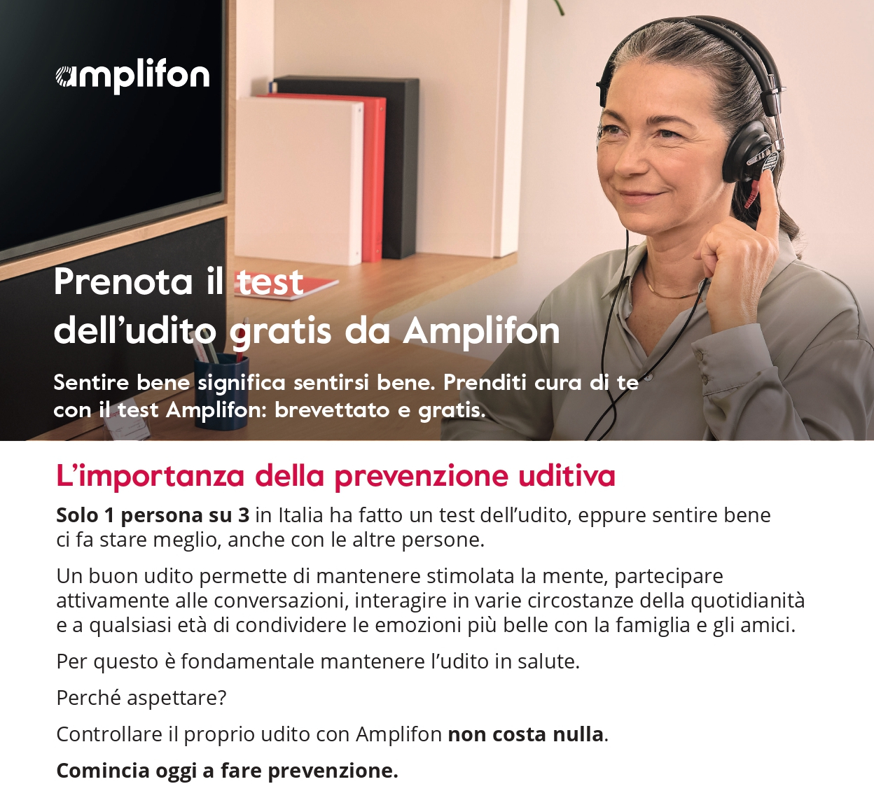 locandina amplifon