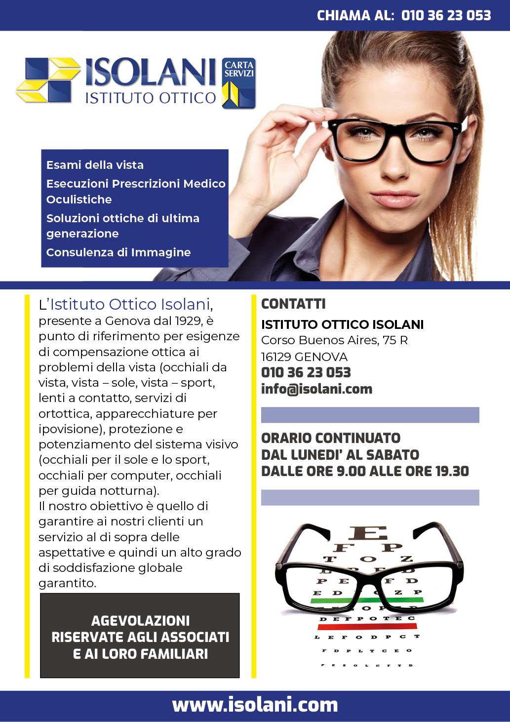 ISTITUTO OTTICO ISOLANI | CralNetwork