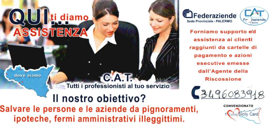 Agenzia AMP Assicurazioni Angela Maria Piccolo / Locandina C.A.T