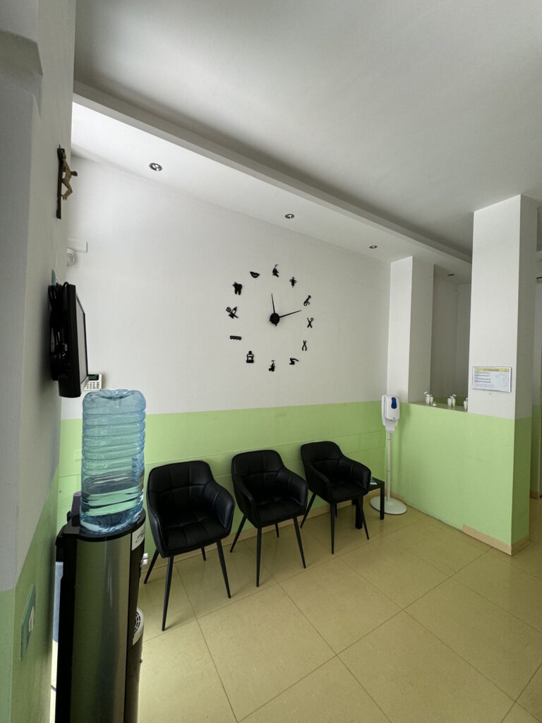 Sala d'aspetto Studio Dentistico Dott.ssa Laura Baio