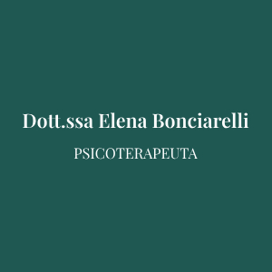 Dott.ssa Elena Bonciarelli – Psicoterapeuta