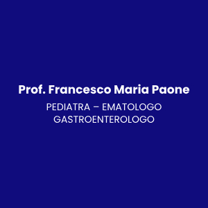 Prof. Francesco Maria Paone – Pediatra
