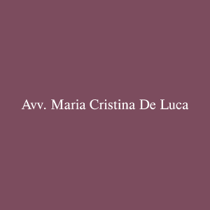 Avv. Maria Cristina De Luca