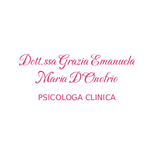 Dott.ssa Grazia Emanuela Maria D’Onofrio – Psicologa