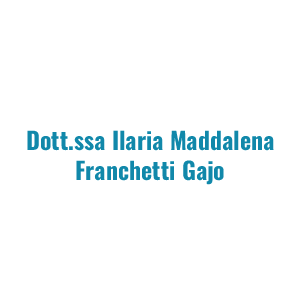 Dott.ssa Ilaria Maddalena Franchetti Gajo – Osteopata