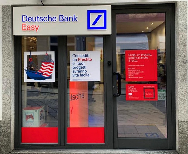 Financial Shop Deutsche Bank Easy Pavia