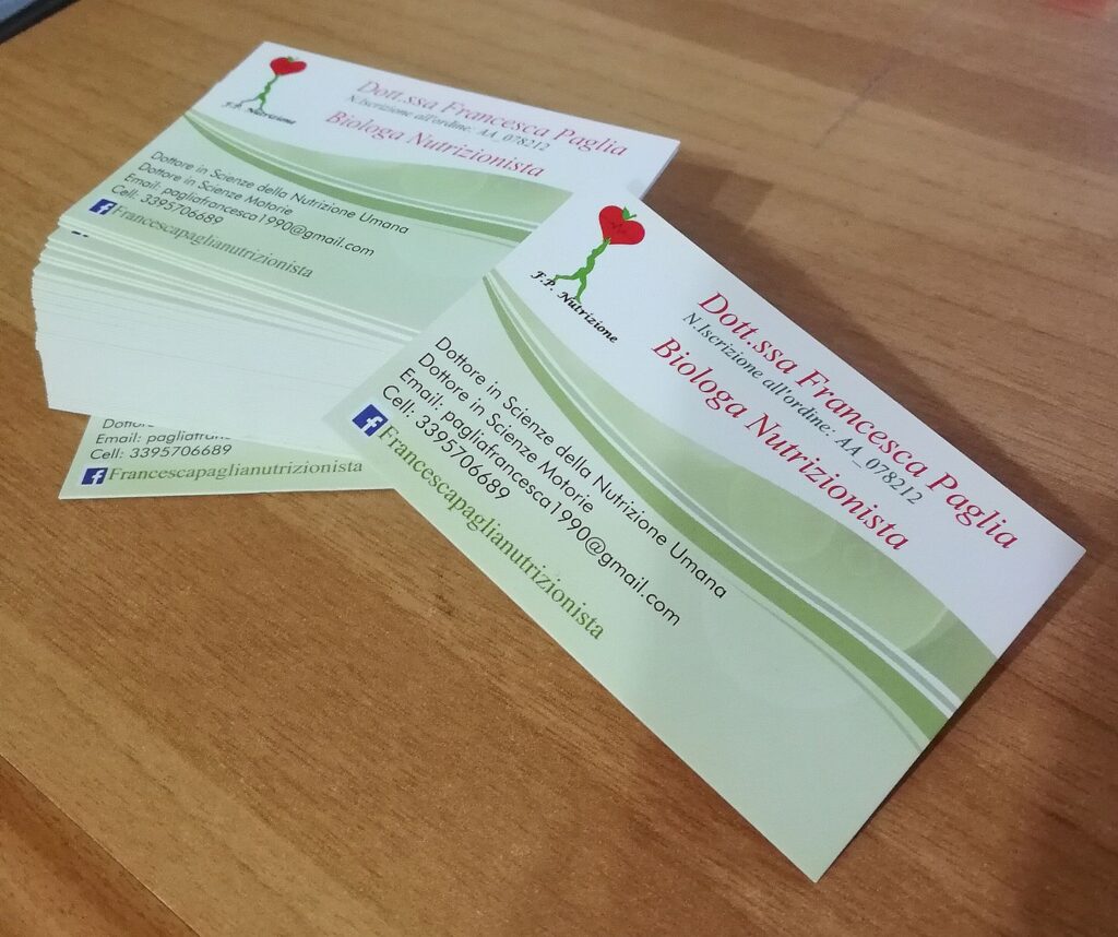 Dott.ssa Francesca Paglia – Biologa nutrizionista