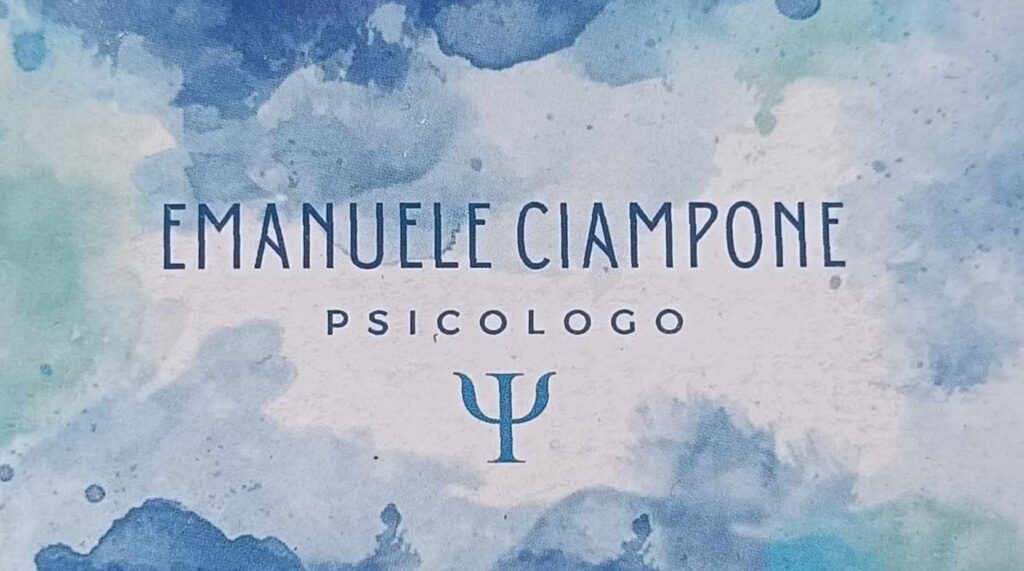Dott. Emanuele Ciampone – Psicologo