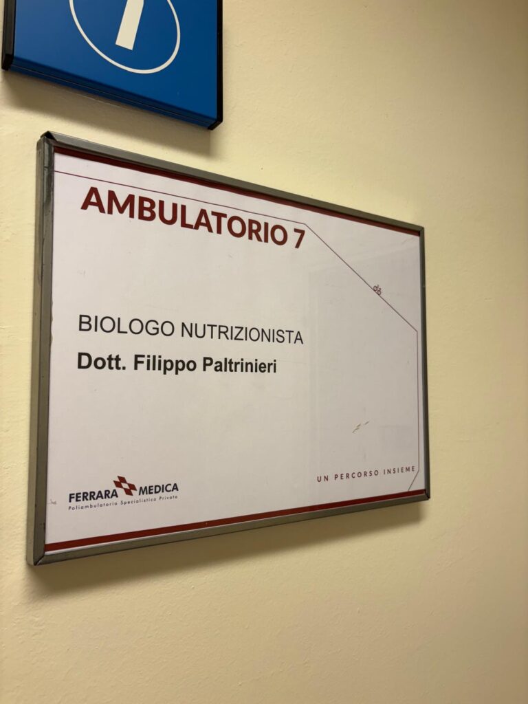 Dott. Filippo Paltrinieri – Biologo Nutrizionista