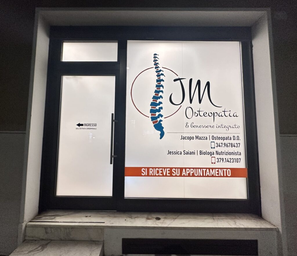 Dott. Jacopo Mazza – Osteopata D.O. e Massoterapista