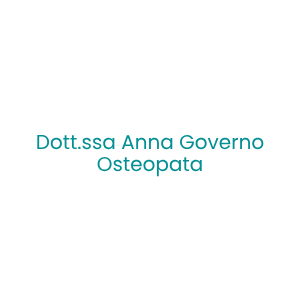 Dott.ssa Governo Anna – Osteopata