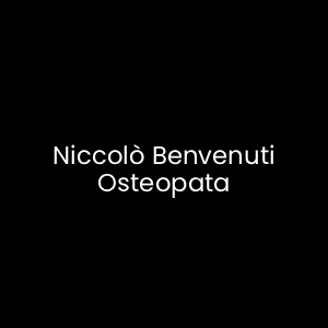 Niccolò Benvenuti – Osteopata