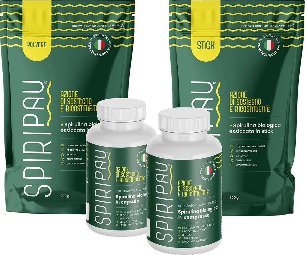 Spirulina Spiripau – 100% BIO organica e Italiana